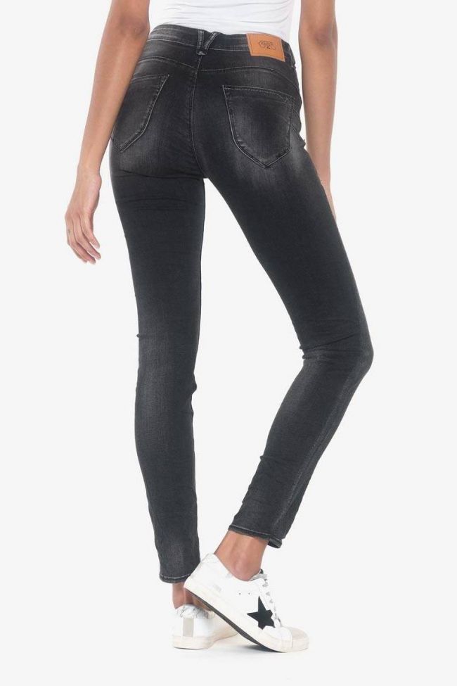 Acya pulp slim taille haute 7/8ème jeans noir N°1